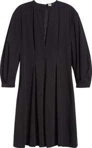 TOTEME Bishop Sleeve Cotton Dress