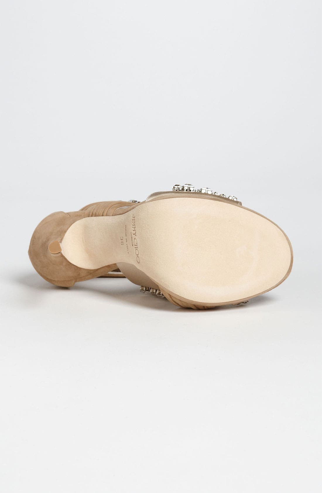 'Kani' Sandal, Alternate, color, NUDE SUEDE