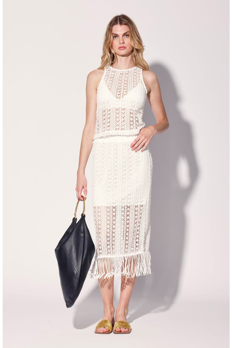 Izzy Sleeveless Knit Top, Alternate, color, WHITE