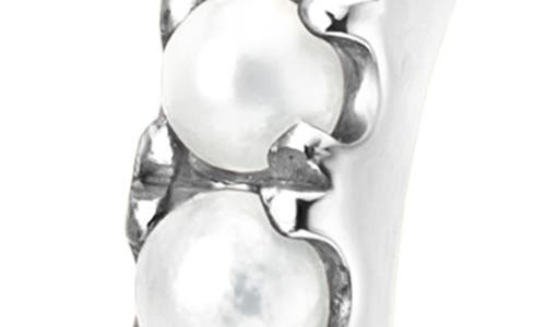 Maria Tash Freshwater Pearl Single Eternity Ear Cuff In Gold