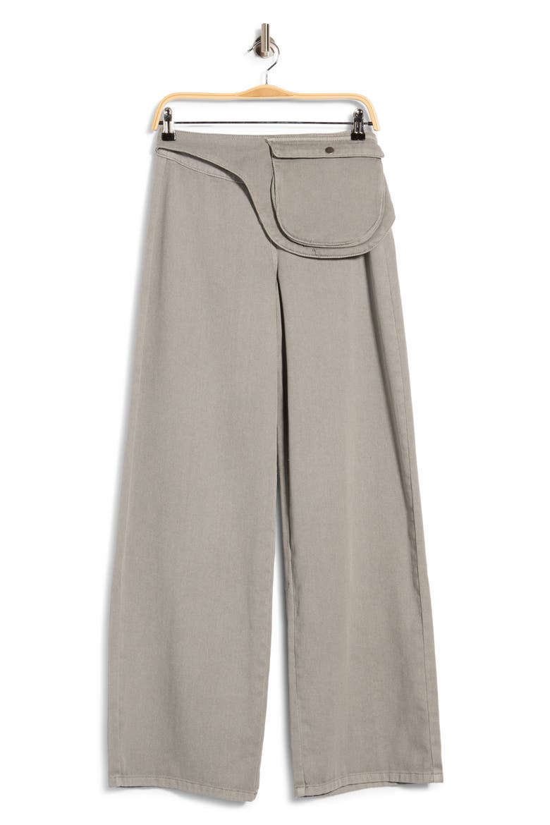 Incognito Low Rise Wide Leg Jeans, Main, color, GREY