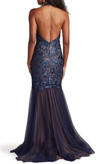 Jean Paul Gaultier Denim Mermaid Maxi Dress | Nordstrom