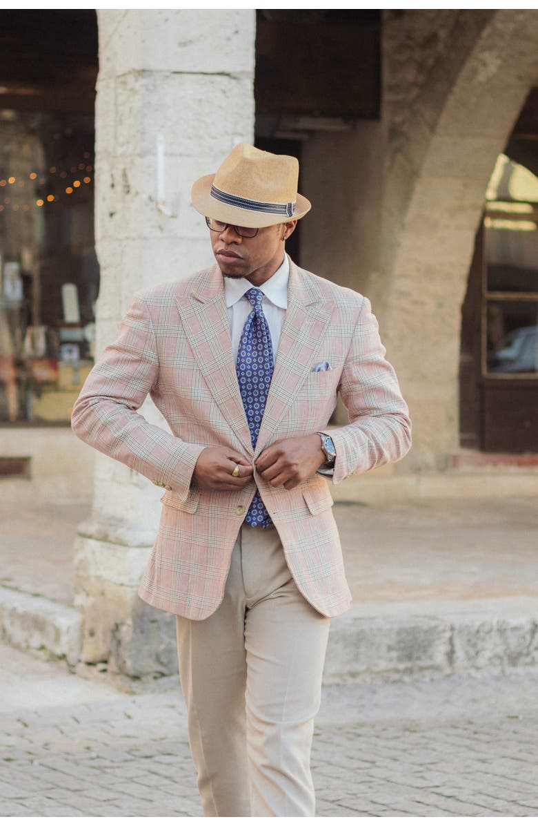 Elizabetta Ercole - Silk Jacquard Tie for Men, Alternate, color, Purple