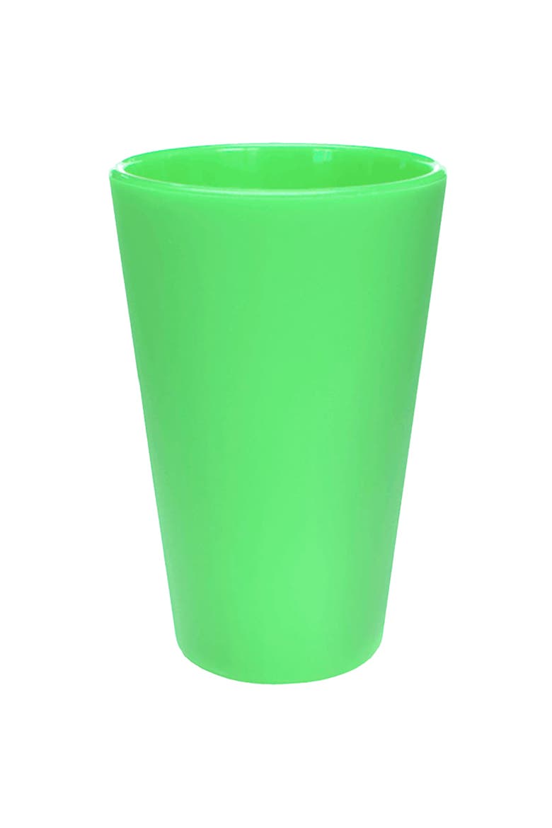 Silicone Pint Glasses 16oz 2 Pack, Alternate, color, Green