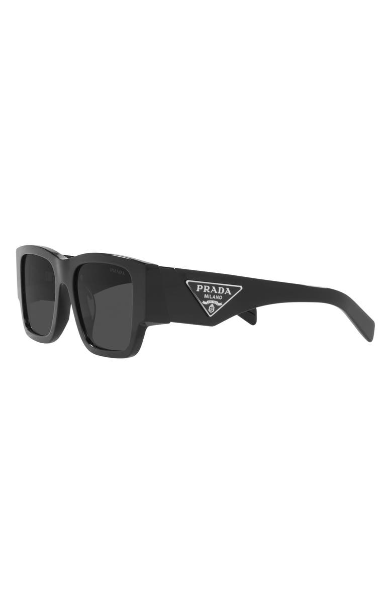 Prada 55mm Square Sunglasses, Alternate, color,