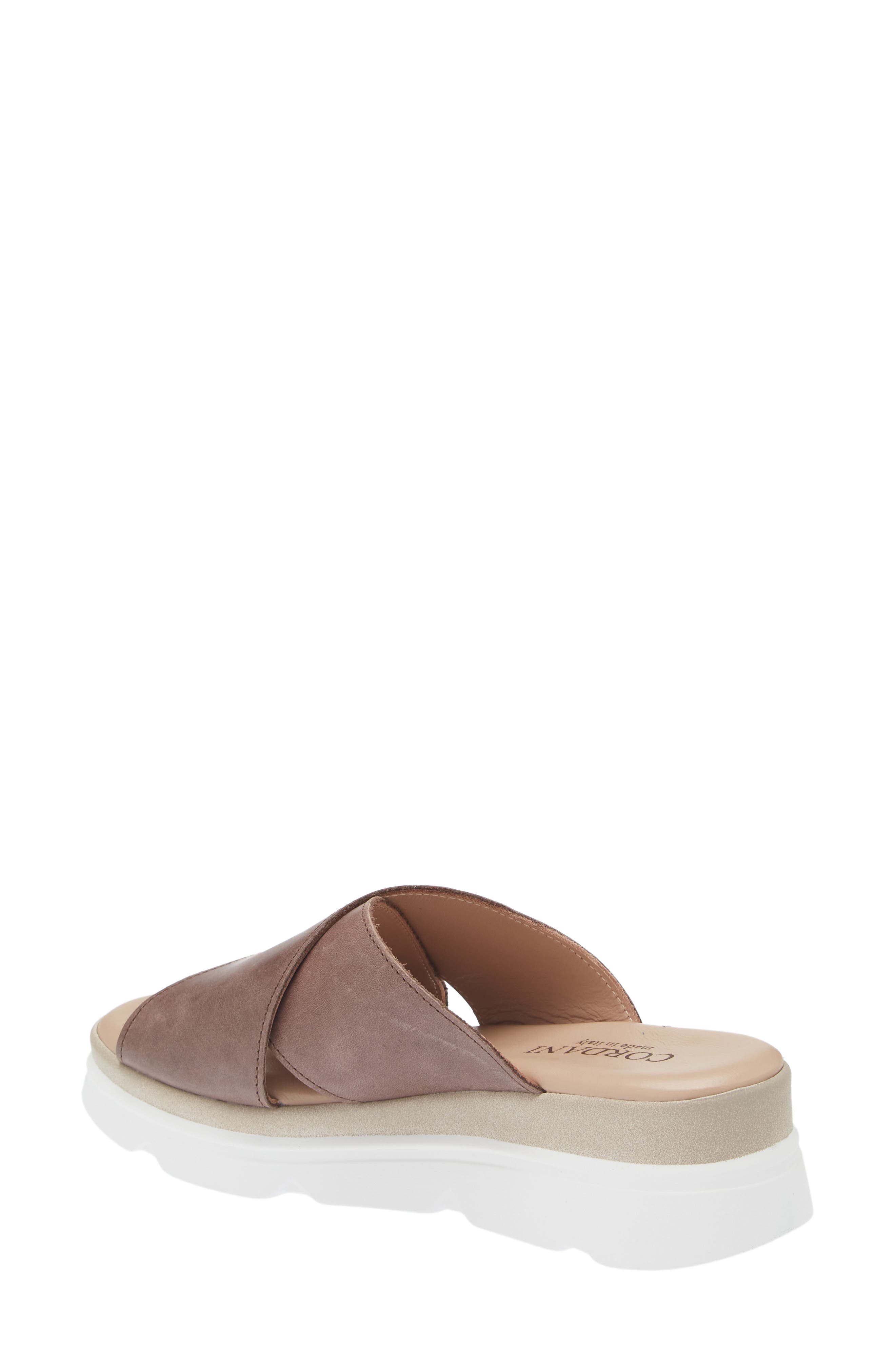 Cordani Aramis Crisscross Platform Slide Sandal, Alternate, color, 