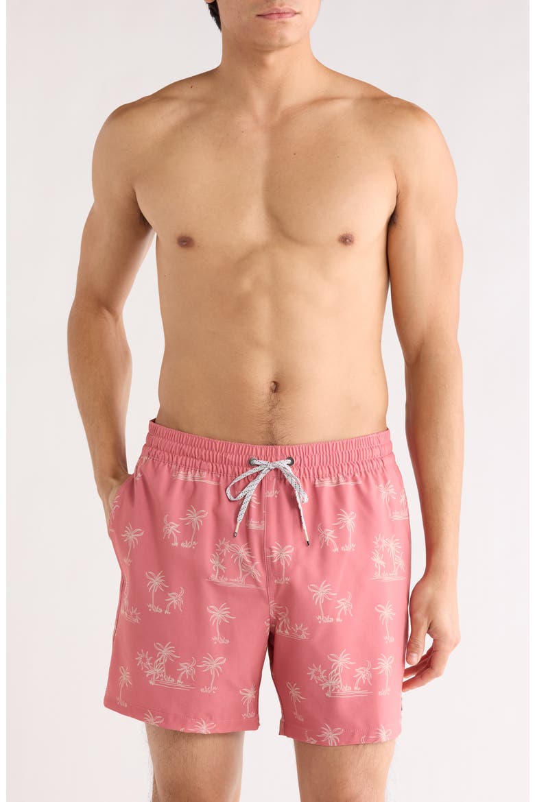 Lineup Layback Swim Trunks, Main, color, DUSTY PINK