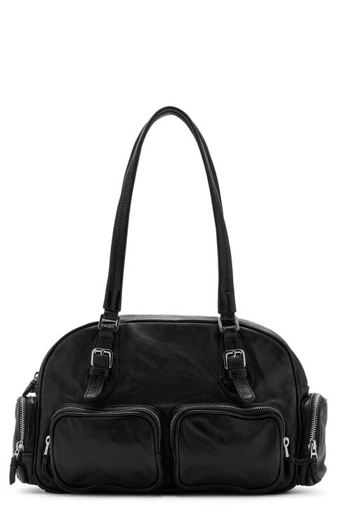 Leather Bowling Bag (Online Exclusive)