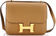 Pre-Owned Hermes Constance NM Bag Chevre Mysore 18