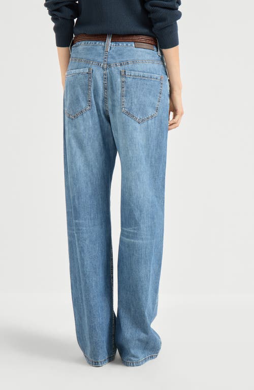 Brunello Cucinelli Contemporary Loose Trousers In Blue