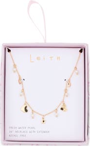 Leith Cubic Zirconia Star & Heart Necklace