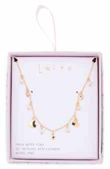 Leith Cubic Zirconia Star & Heart Necklace