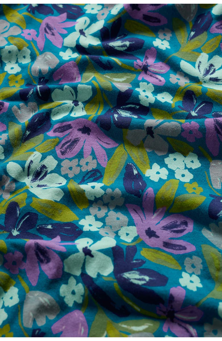 Seasalt Cornwall Belyars Floral Print Sleeveless Wide Leg Jumpsuit, Alternate, color, Crayon Floral Dark Drift