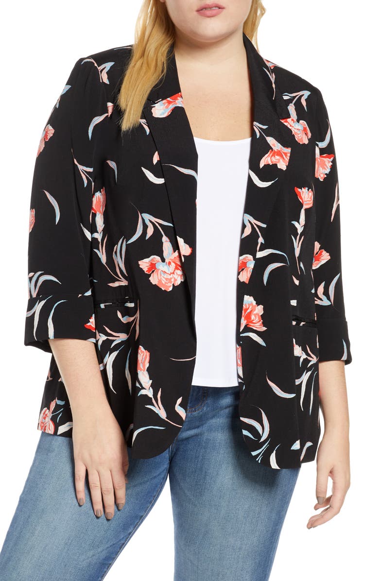 DR2 by Daniel Rainn Daniel Rainn Floral Blazer, Main, color,