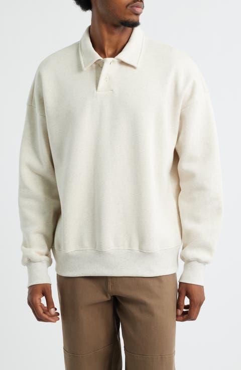Polo Fleece Sweatshirt