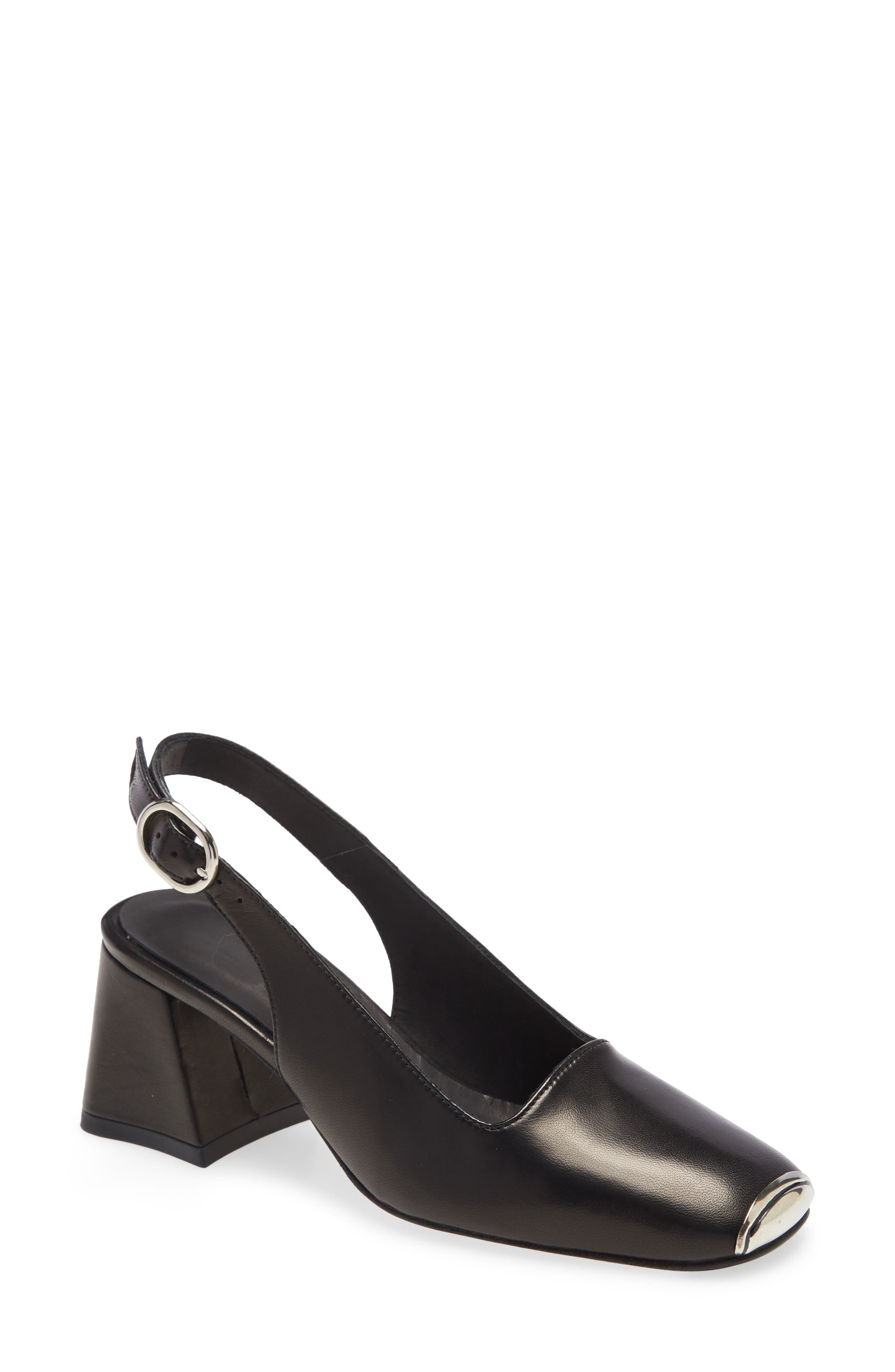 Miista Canar Square Toe Slingback Pump, Main, color, 