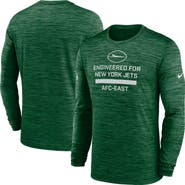 Nike Men's Nike Green New York Jets Sideline Velocity Performance Long Sleeve T-Shirt