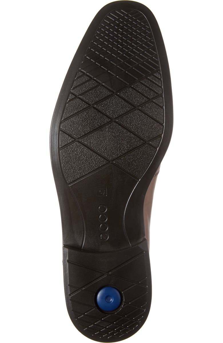 ECCO Queenstown Bike Toe Slip-On Leather Loafer, Alternate, color,