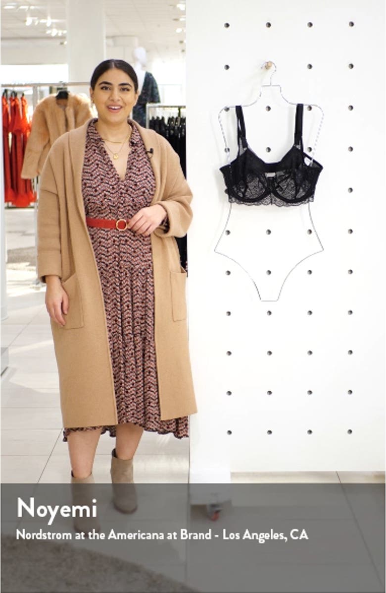 Expression High Apex Underwire Plunge Bra, sales video thumbnail