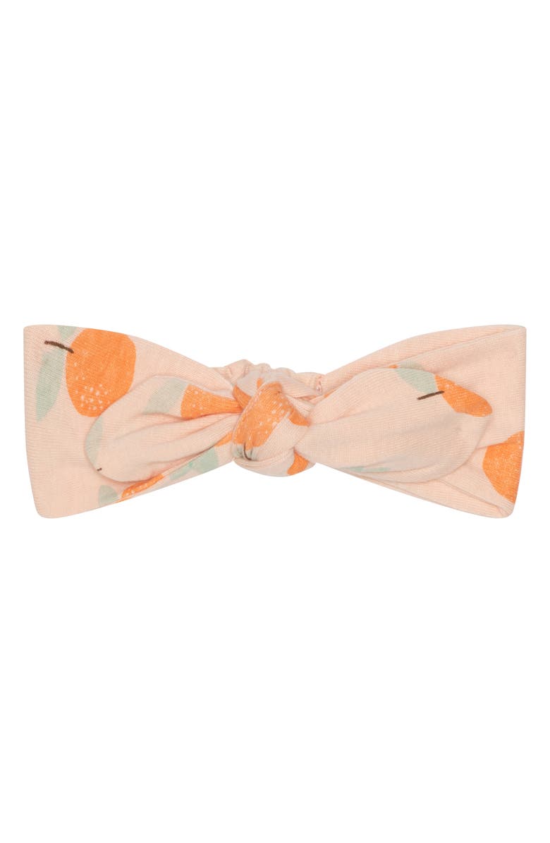 PL Baby by Petit Lem 4-Piece Orange Print Gift Set, Alternate, color, Oranges