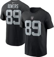 Nike Men's Nike Brock Bowers Black Las Vegas Raiders  Name & Number T-Shirt