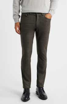Brax Chuck Hi Flex Plaid Modern Fit Five-Pocket Pants