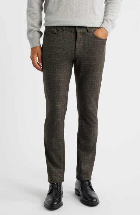 Brax Chuck Hi Flex Plaid Modern Fit Five-Pocket Pants