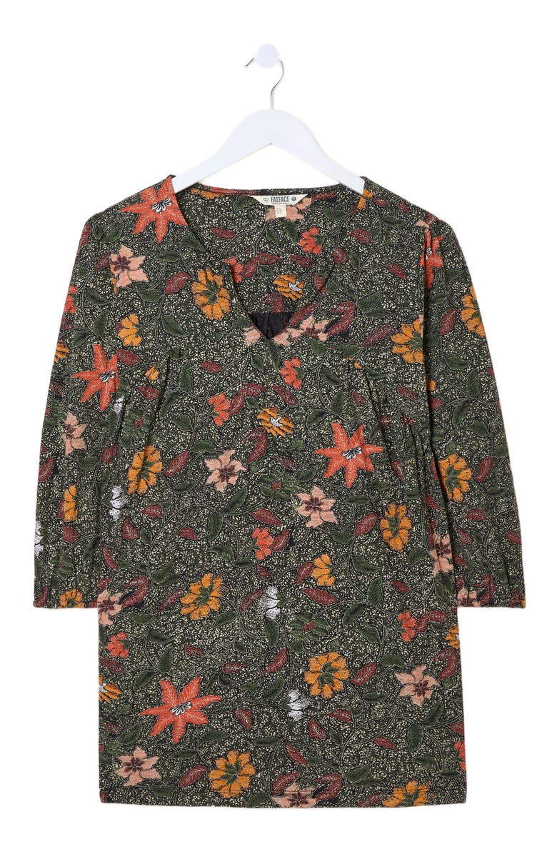 FatFace Plus Size Enya Floral Tunic, Alternate, color, 
