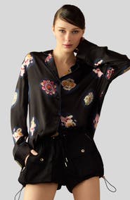 Cynthia Rowley Nylon Cargo Shorts