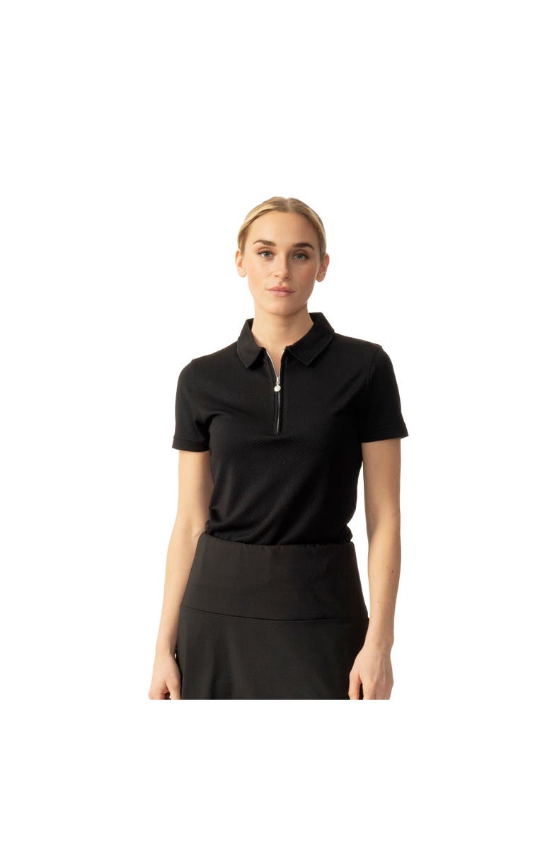 Daily Sports Peoria Womens Golf Polo, Main, color, Black