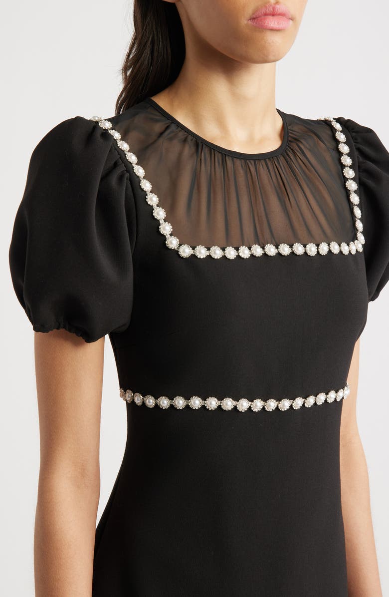 LIKELY Phoebe Embellished Cocktail Minidress, Alternate, color, Black