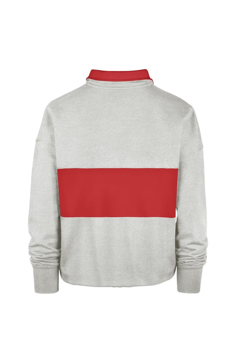 '47 Women's '47 Heather Gray Chicago Bulls Breakthrough Remi Quarter-Zip Jacket, Alternate, color, Heather Gray