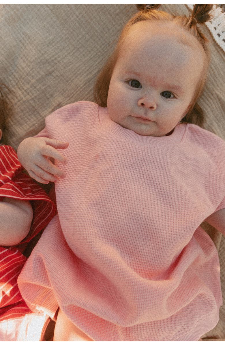 Winne + Crew Ezra Romper, Alternate, color, Blossom