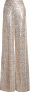 ST. JOHN Luxe Sequin Wide Leg Pants