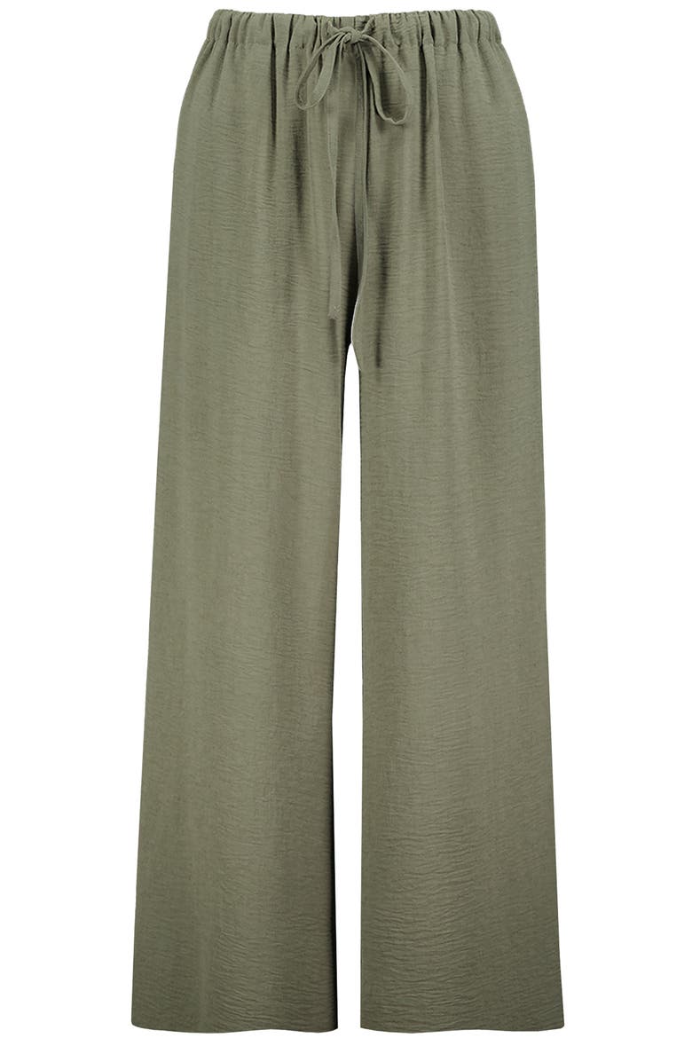 Serafina Olive Drawstring Pant, Alternate, color, Olive