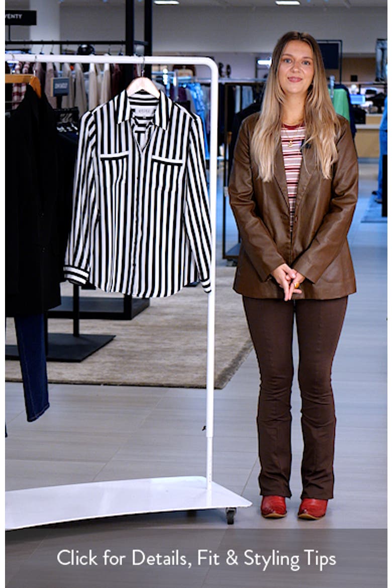 Stripe Button-Up Shirt video