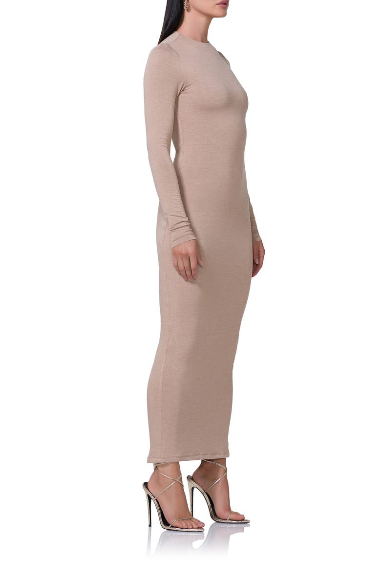 AFRM Juniper Long Sleeve Body-Con Dress, Alternate, color, 