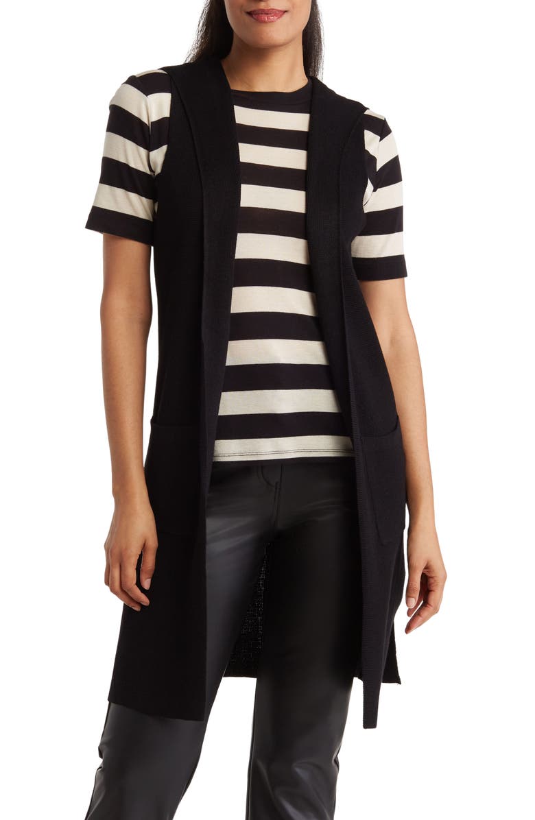 CYRUS Waffle Hooded Vest, Main, color, 