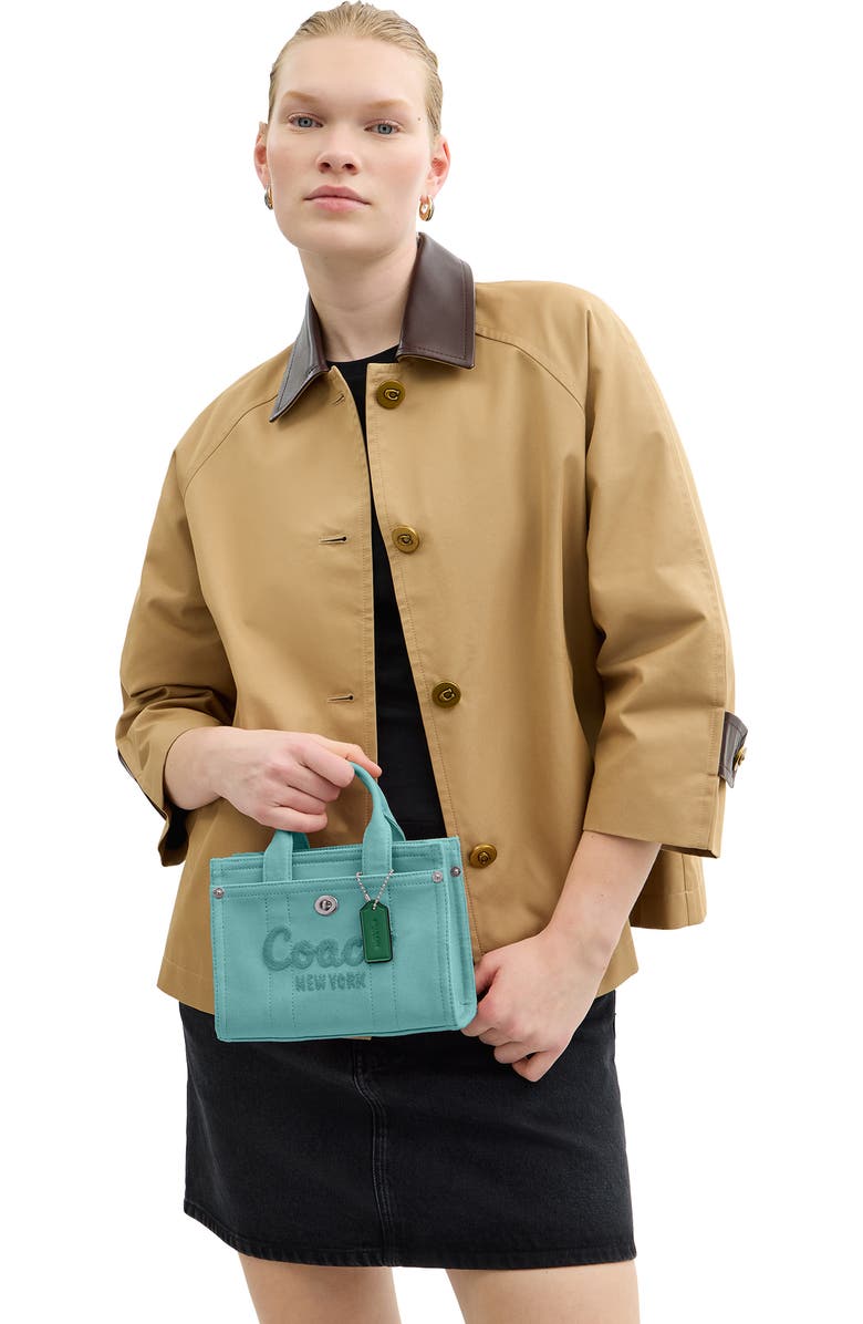 COACH Denim Cargo Tote 20, Alternate, color,