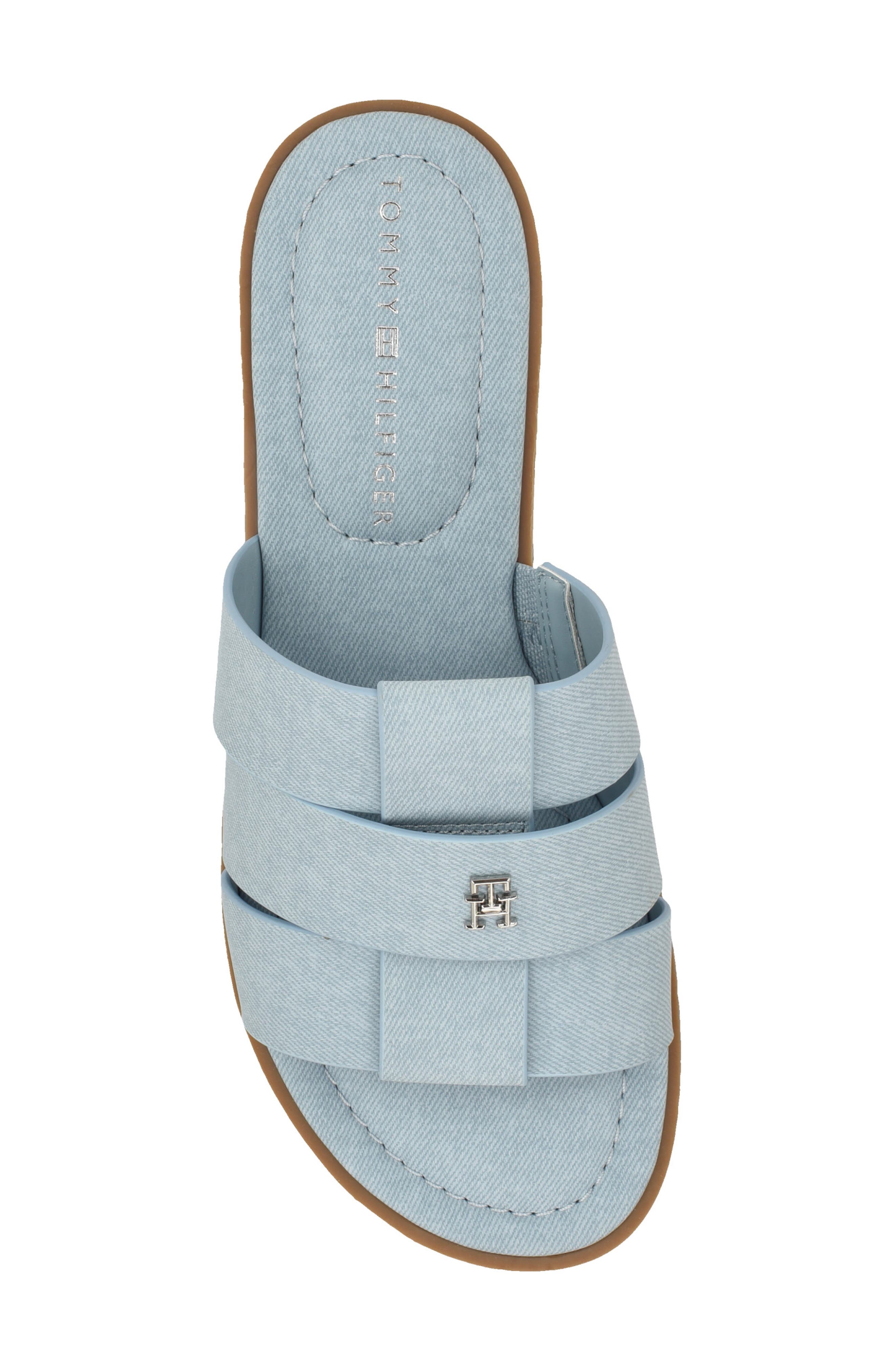 Tommy Hilfiger Moden Slide Sandal, Alternate, color, Blue