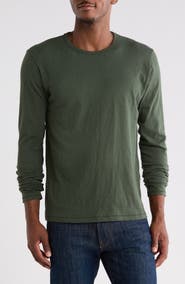 rag & bone Long Sleeve Slubbed Jersey T-Shirt
