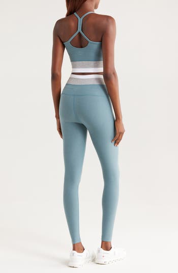 Colorblock Space Dye Crop Tank Top