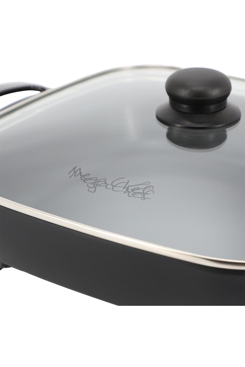 11.81 Inch Electric Skillet with Non-Stick Coating, Alternate, color, Black