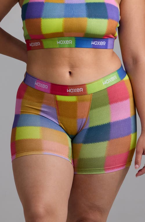 Woxer Baller Ultra-soft 5-inch Boxer Briefs In Multi