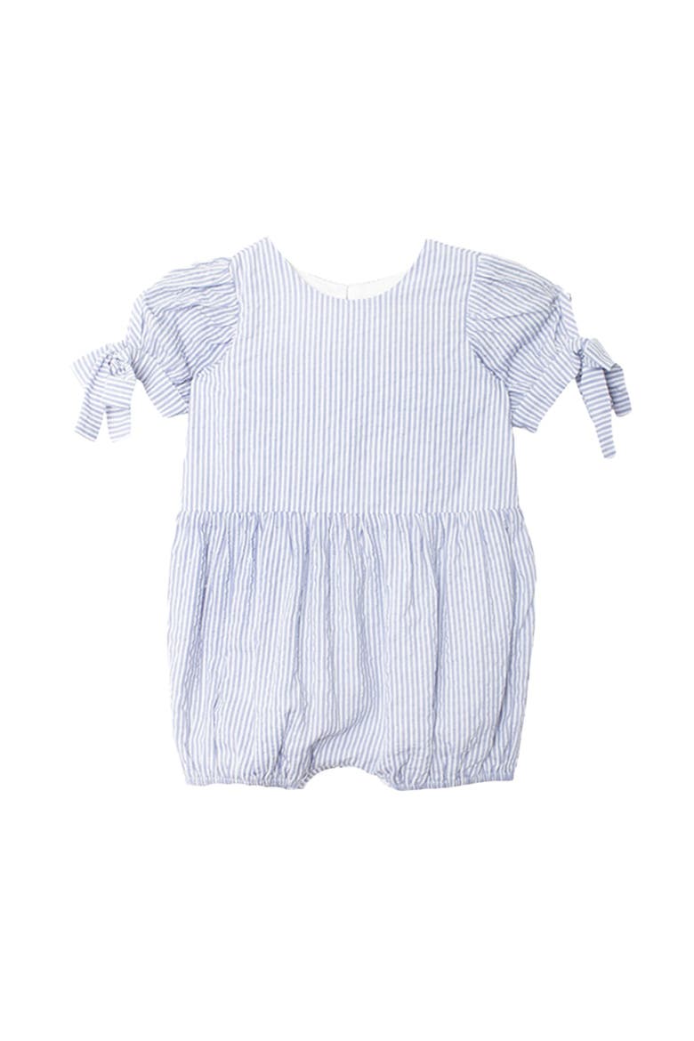 Darling Bluebell Short Sleeve Romper, Main, color, Blue