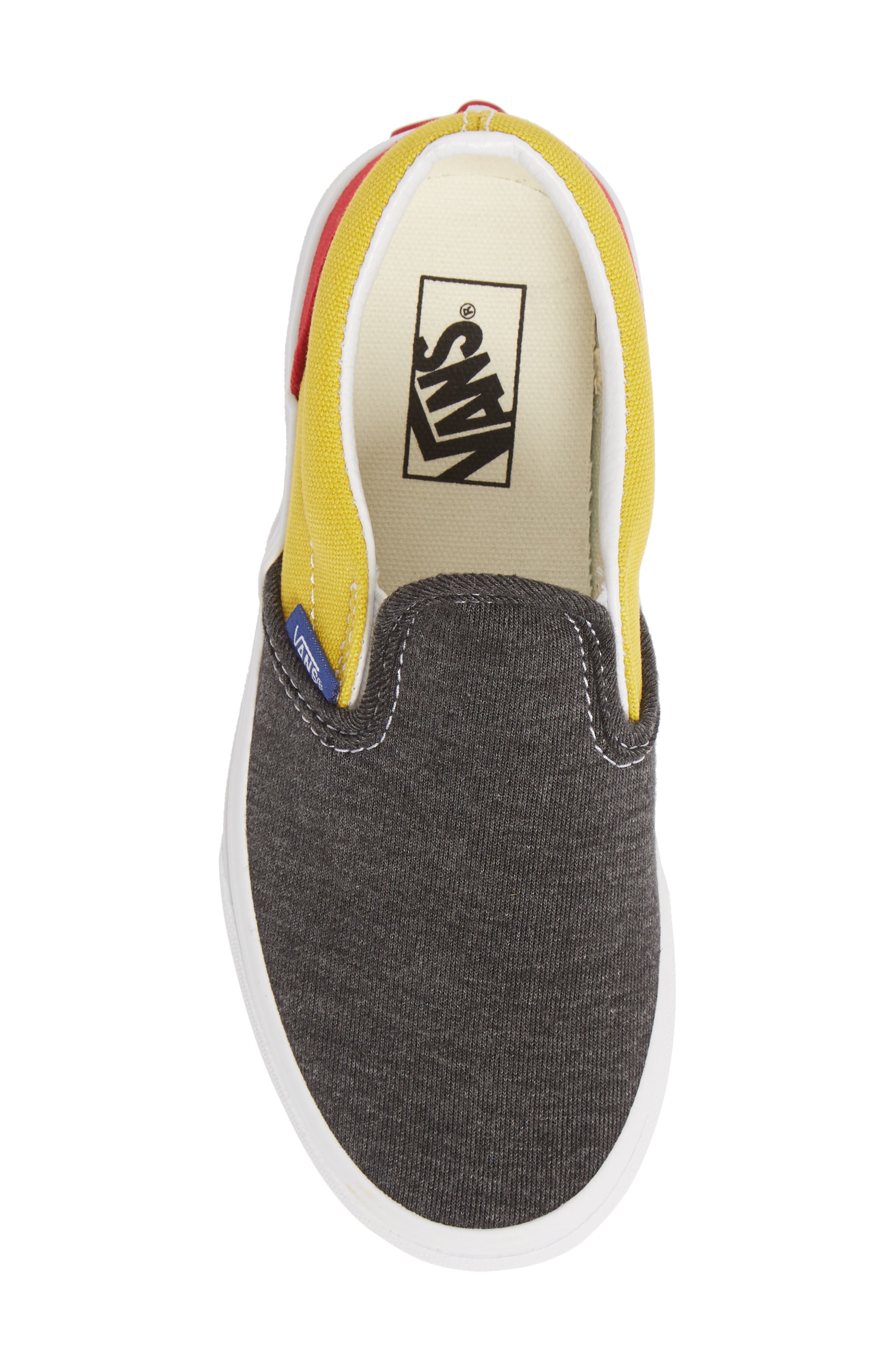 Classic Slip-On Sneaker, Alternate, color, BLACK/ TRUE WHITE