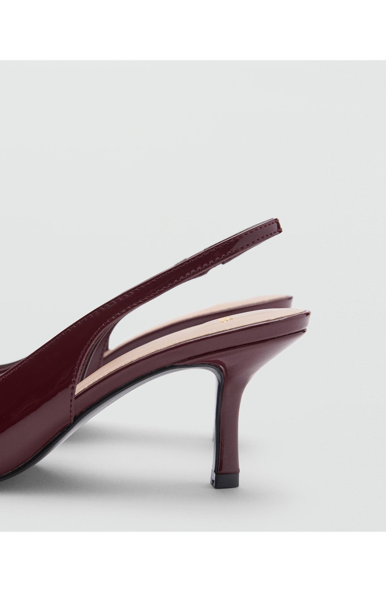 MANGO Pointed Toe Slingback Pump, Alternate, color, 