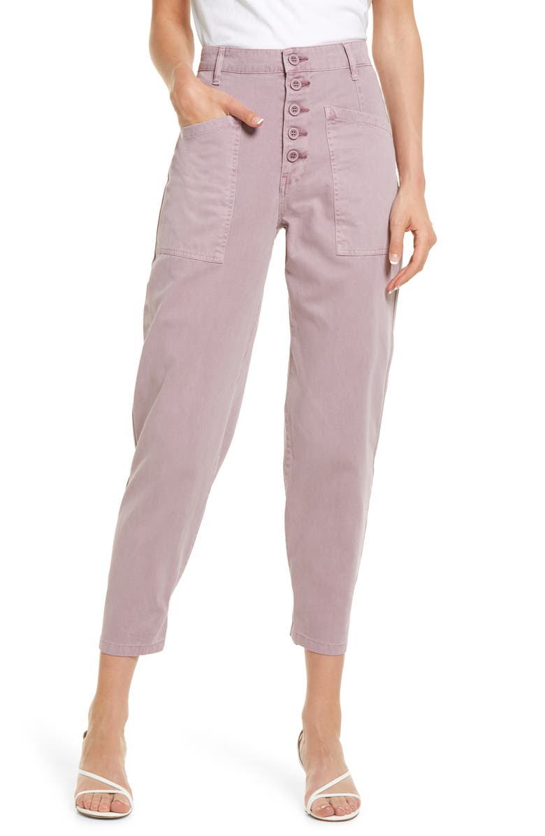 Pistola Tammy Button Fly High Waist Ankle Bootcut Jeans, Main, color,