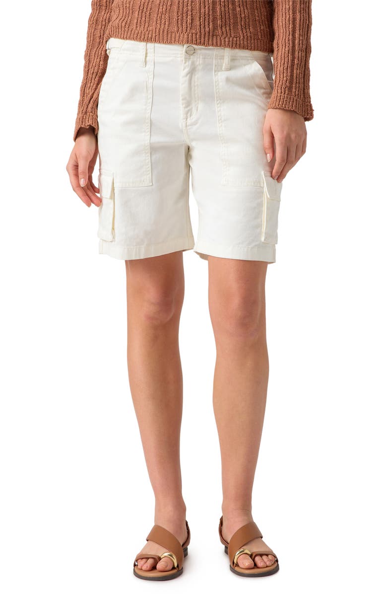 Sanctuary Reissue Stretch Cotton Utility Shorts, Main, color, 