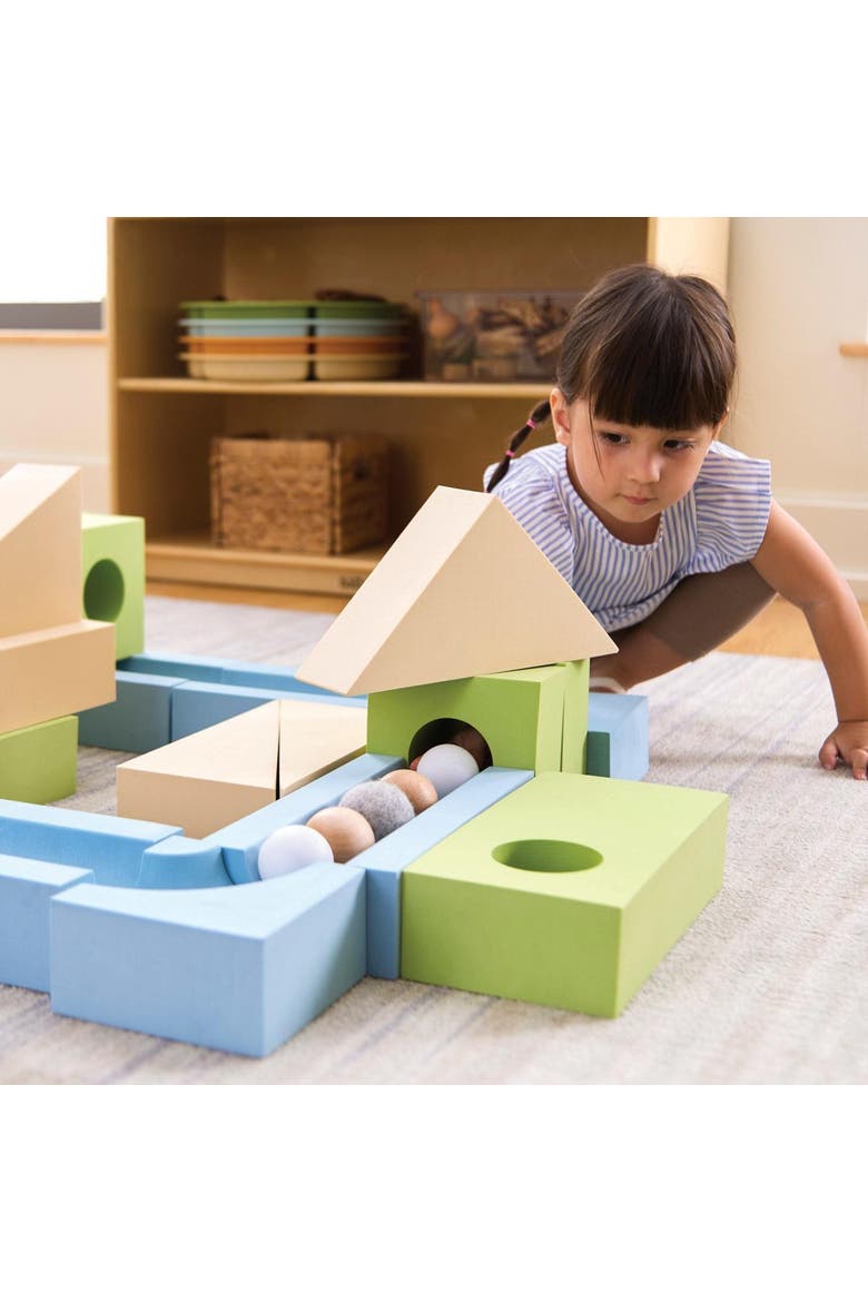 Ramp and Roll Discovery Blocks - 48 Pieces, Alternate, color, Multicolored